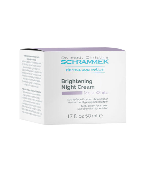 Mela White Brightening Night cream Κρέμα Προσώπου Νυκτός για Λεύκανση 50ml