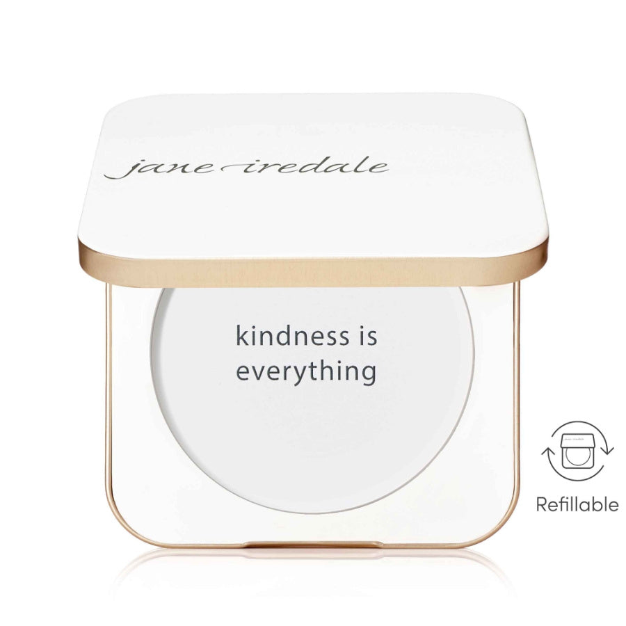 Refillable Compact White – Επαναγεμιζόμενη θήκη