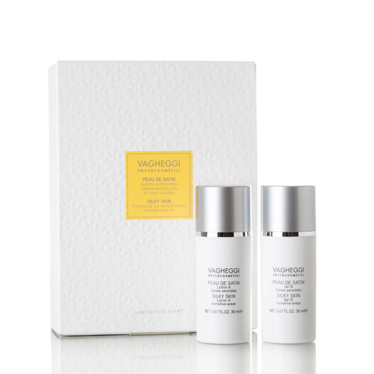 PEAU DE SATIN Face & Sensitive Areas Kit Lotion A 30 & Gel B 30 ml